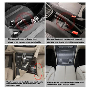 2PCS Car Seat Organizer Gap Pocket Interior Decoration Cup Holder