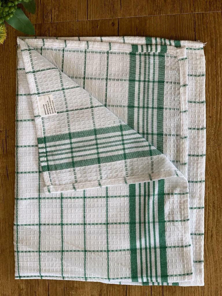 Kitchen Tea Towels Cotton Dish Cloths Bar Towels Multipurpose Cleaning 6PC