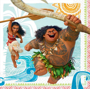 MOANA PARTY SUPPLIES PACK 8 PLATES 8 CUPS 8 NAPKINS 1 TABLE COVER PARTY DECORATE