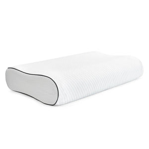 Memory Foam Pillow High Low Side Sleeping Ergonomic Design Rebound Health Care