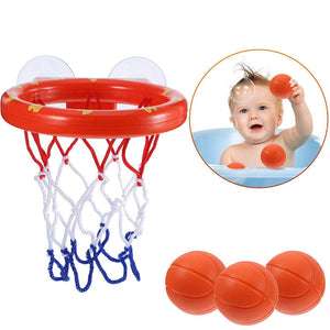 Toddler Bath Toys Kids Basketball Hoop Bathtub Water Play Toy Set for Baby Gift