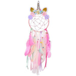 Unicorn Dream Catcher LED Light Wall Hanging for Car Girls Kids Bedroom Decor