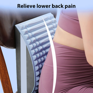 Blue Neck And Back Stretcher Pain Fatigue Relief Acupoint Stimulation Neck Massage