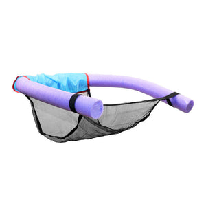 S Purple Inflatable Floating Water Hammock Float Pool Lounge Bed Sea Beach Swimming Chair