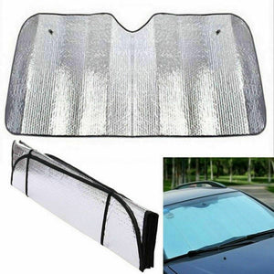 Large Car Windscreen Sun Shade Car Sunshade UV Heat Reflective Visor Windshield 140 X 70