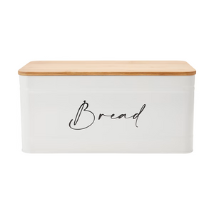 Bread Bin Storage Box Kitchen Food Storage Loaf Bread Keeper Container w/ Lid