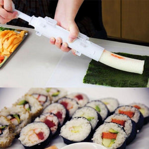 Sushi DIY Tube Kit Machine Apparatus Rolling Rice Roller Mold Maker Tool Kitchen