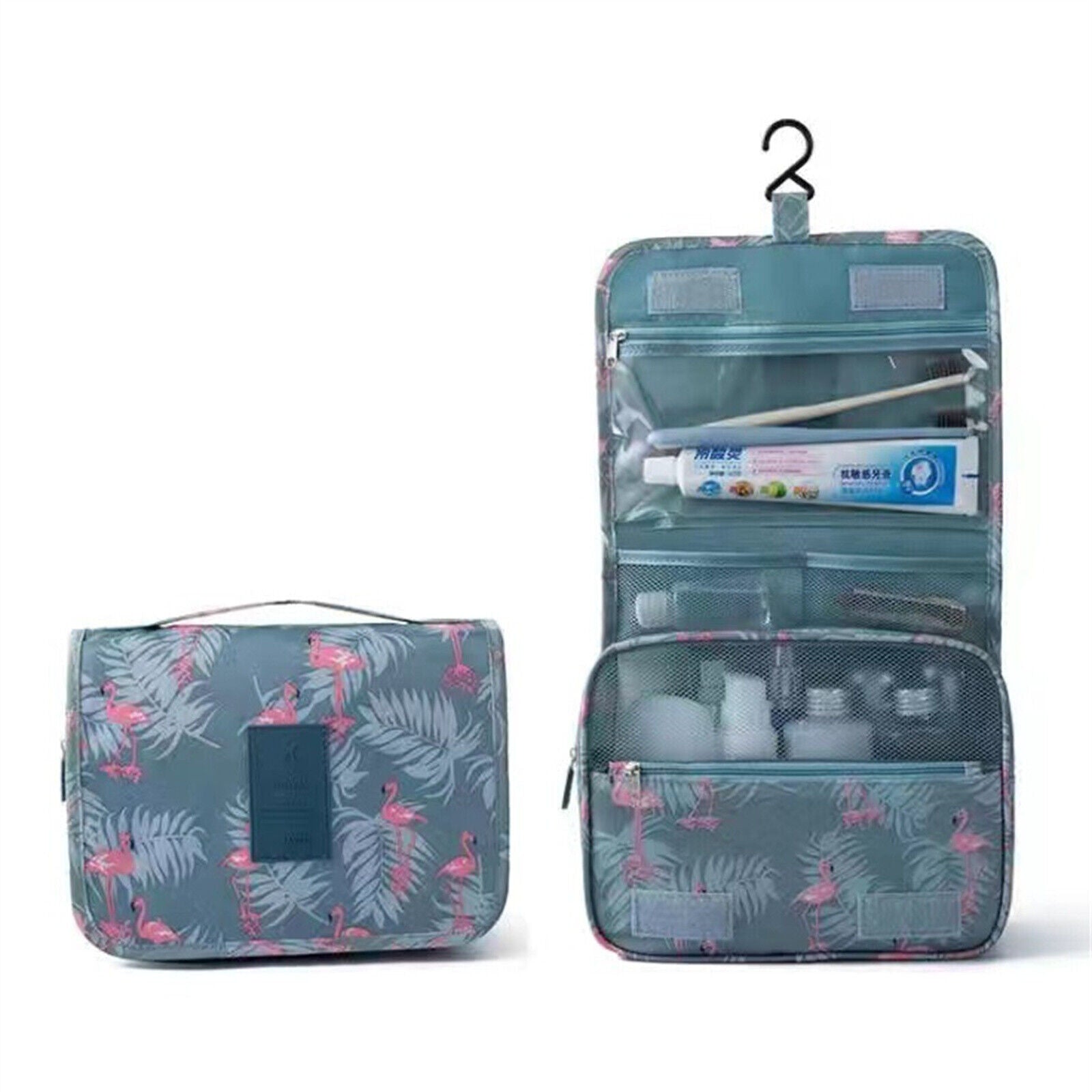 Travel Cosmetic Makeup Bag Storage Large Bag Hanging Toiletry Case  Organizer