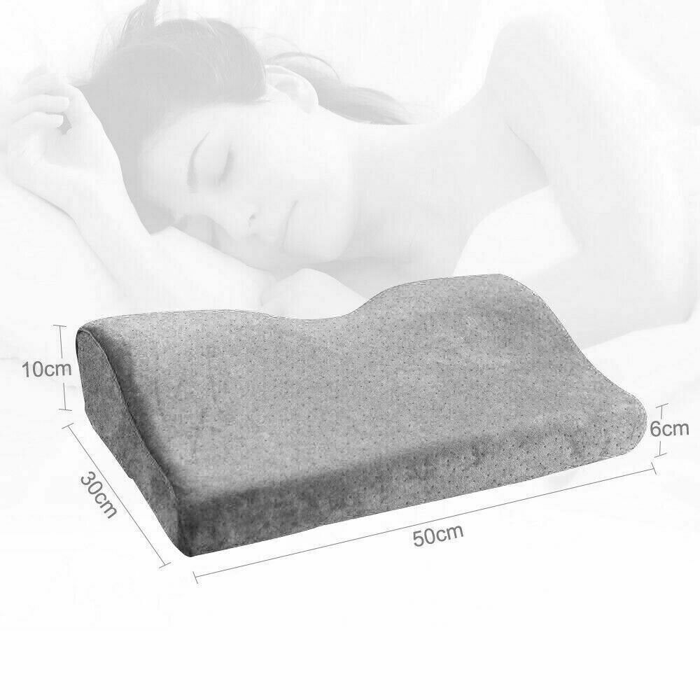 Health Care Memory Foam Neck Pillow Cushion Support Rebound Contour Pain Relief