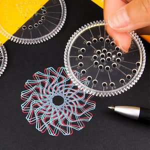 28Pcs Spirograph Design Set Drawing Kids Art Craft Brought interlocking elegant