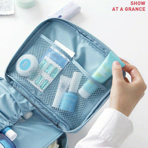 Travel Cosmetic Makeup Bag Storage Large Bag Hanging Toiletry Case  Organizer