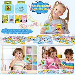 Talking Flash Cards For Toddlers Preschool Words Learning Cards Toy For Kids