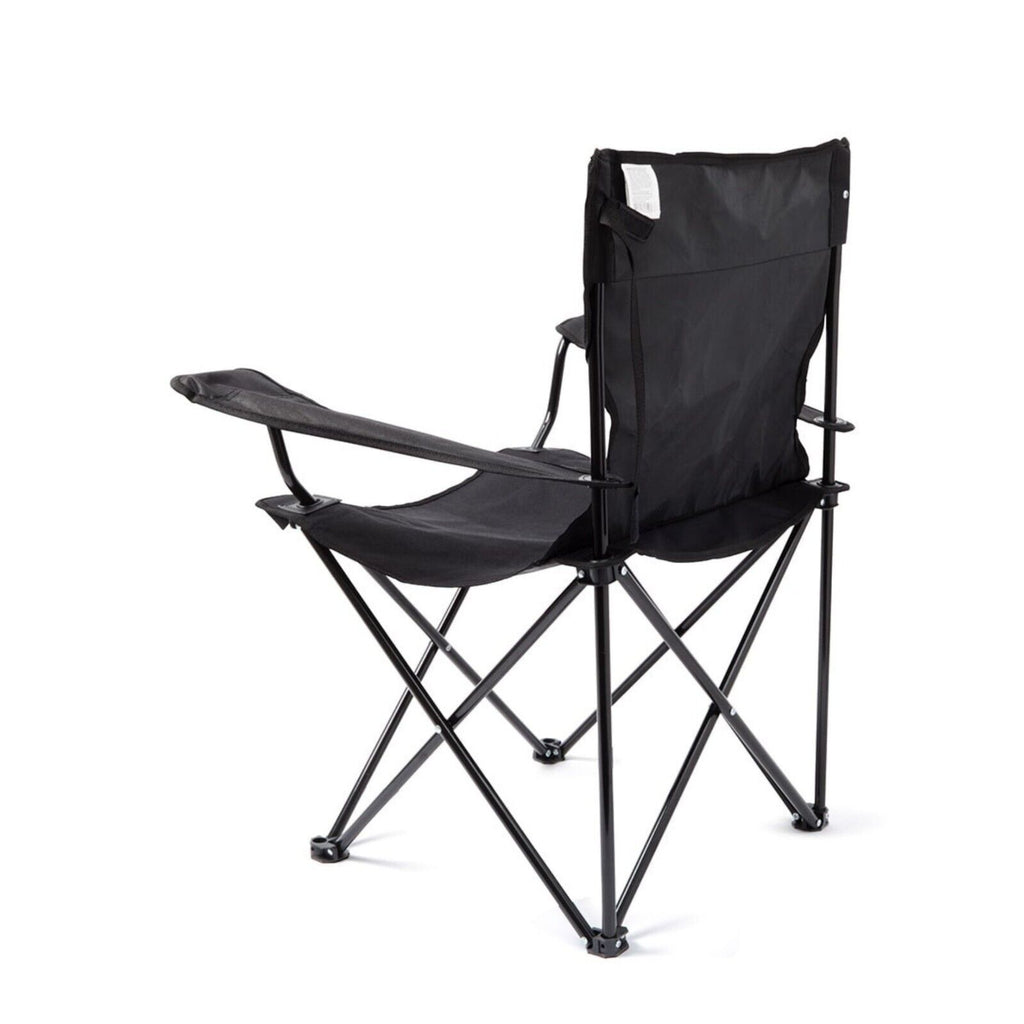 Basic Camp Chair Foldable Camping Chair Outdoor Backyard Camping Accessory