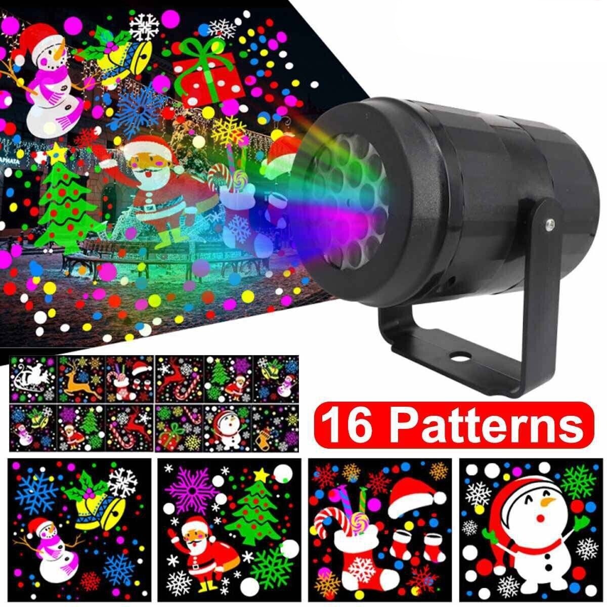 Christmas Projector Lights Outdoor Indoor Party LED Projection Laser Lamp Decor