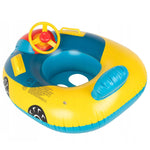 Inflatable Car Baby Swimming Ring Toddler Pool Float Seat Boat Kids Toy Water