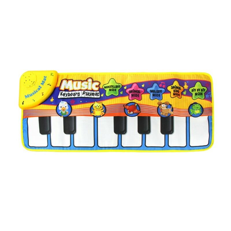 Kids Baby Piano Mat Soft Touch Play Learn Singing Keyboard Music Musical Carpet