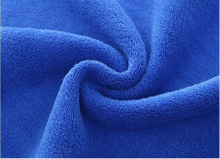 6X 600GSM Premium Microfibre Car Detailing Cleaning Drying Towel Cloth free Mitt