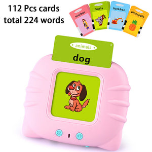 Talking Flash Cards For Toddlers Preschool Words Learning Cards Toy For Kids