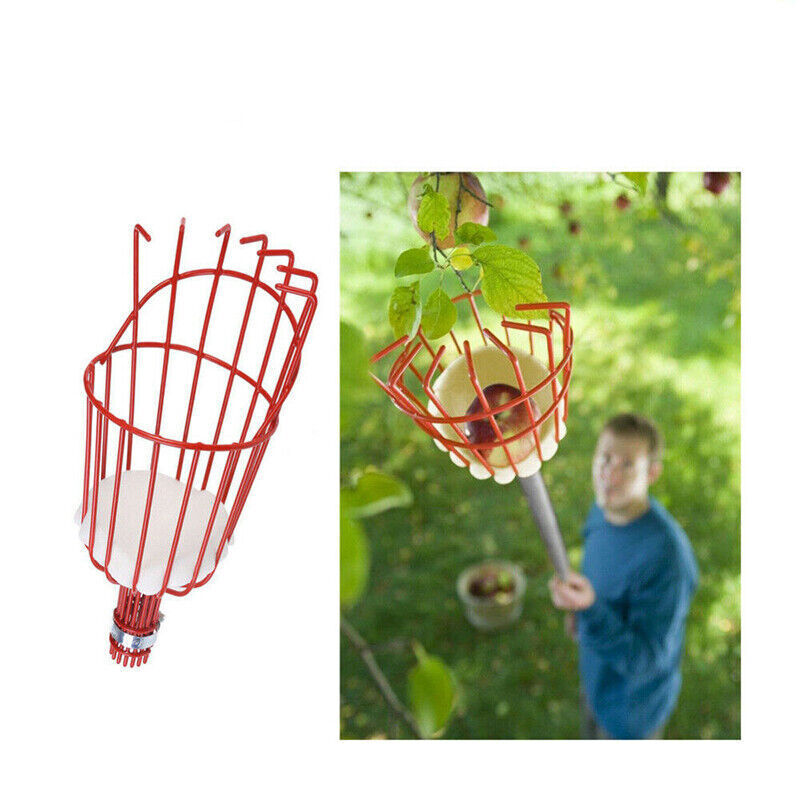 Red Horticultural Convenient Labor saving Fruit Picker Tool Apple Picking Garden