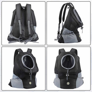 Puppy Travel Mesh Pet Dog Carrier Backpack Front Travel Portable Shoulder Bag