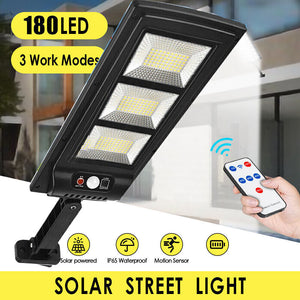 9000W LED Solar Flood Light Motion Sensor Security Wall Yard Street Outdoor Lamp