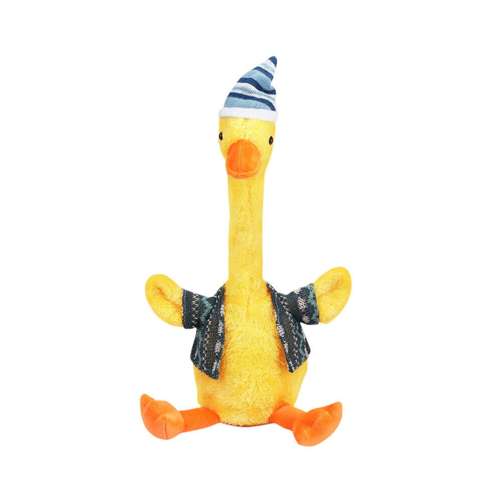 Talking Toy Dancing Duck Doll Speak Talk Sound Record Repeat Toys for Baby Kids