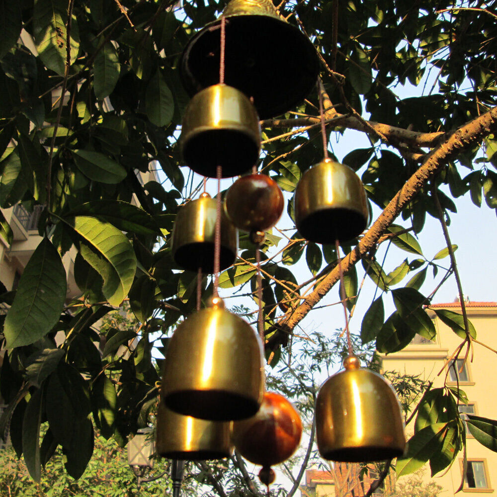 Large Deep Tone Windchime Chapel Bell Wind Chimes Outdoor Garden Home Decor
